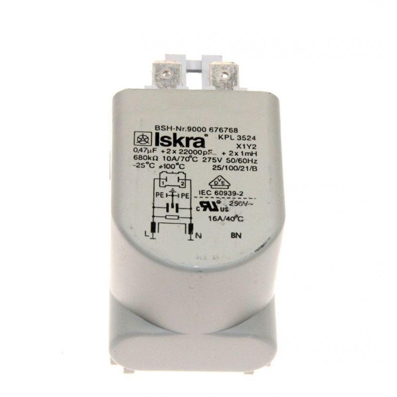 FILTRO ANTIPARASITARIO LV Foto: BSH-623842