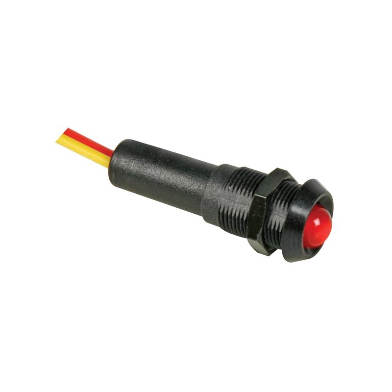 PILOTO LED 12V ROJO Foto: 12VBR