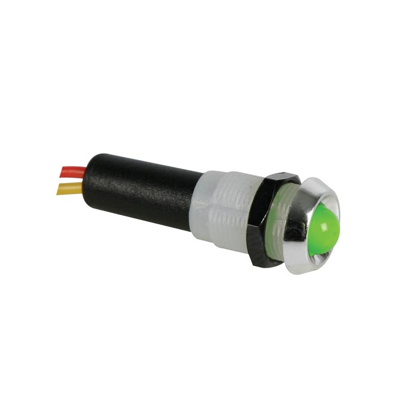 PILOTO LED 24V VERDE Foto: 24VCG