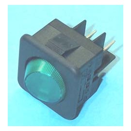 INTERRUPTOR LUMINOSO VERD Foto: 49HF1320