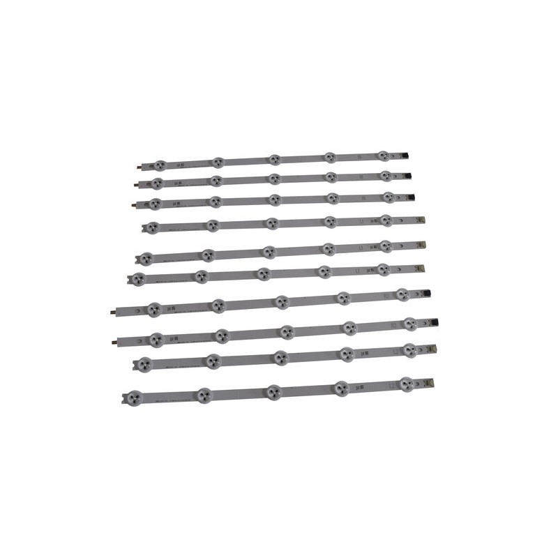 KIT 10 TIRAS DE LED TV LG Foto: AGF78326501