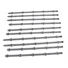 KIT 10 TIRAS DE LED TV LG Foto: AGF78326501