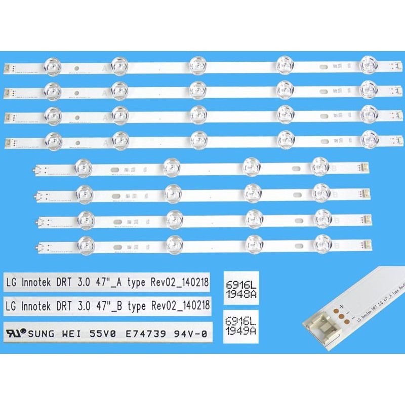 TIRAS LED AGF78400901 Foto: AGF78400901
