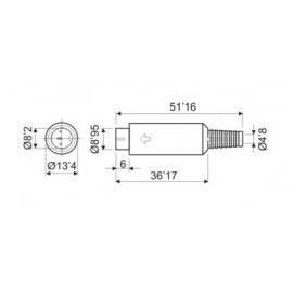 CONECTOR MINI DIN 7 PIN Foto: AV101-4-2