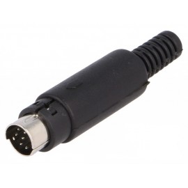 CONECTOR MINI DIN 8 PIN Foto: AV101-8