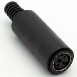 CONECTOR MINI DIN 3 PIN Foto: AV102-3