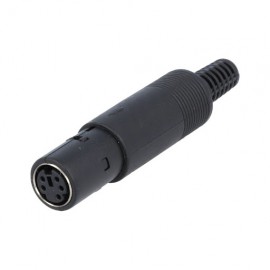 CONECTOR MINI DIN 5 PIN Foto: AV102-5