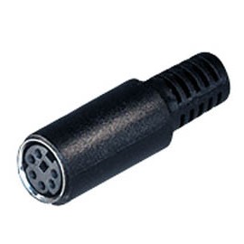 CONECTOR MINI DIN 6 PIN Foto: 102-6