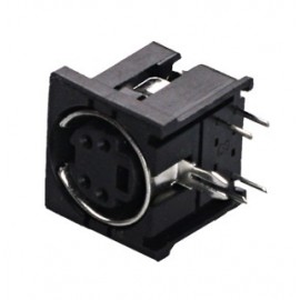 CONECTOR MINI DIN 4 PIN Foto: 102-A