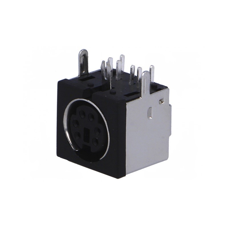 CONECTOR MINI DIN 6 PIN Foto: AV102A-6