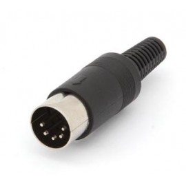 CONECTOR DIN MACHO 5 PIN Foto: 105