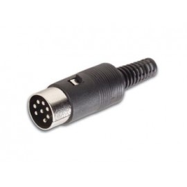 CONECTOR DIN MACHO 8 PIN Foto: 105-8