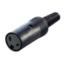 CONECTOR DIN HEMBRA 2 PIN Foto: 106-2
