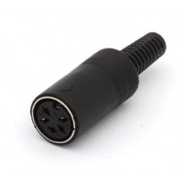 CONECTOR DIN HEMBRA 5 PIN Foto: 106-5