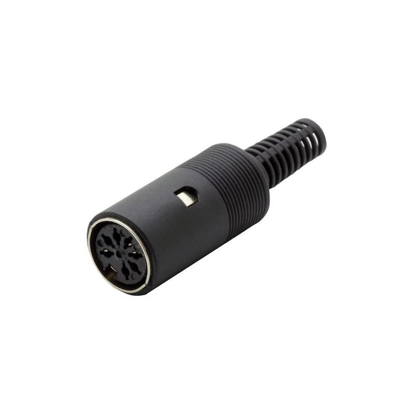 CONECTOR DIN HEMBRA 7 PIN Foto: 106-7
