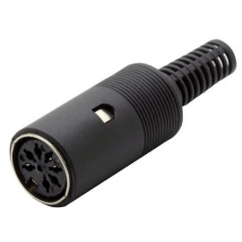CONECTOR DIN HEMBRA 7 PIN Foto: 106-7