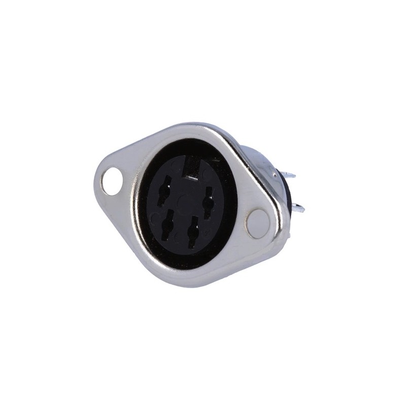 CONECTOR DIN HEMBRA 4 PIN Foto: 107-4