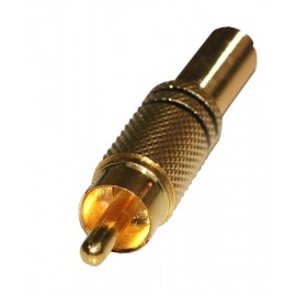 CONECTOR RCA METALICO Foto: 109N