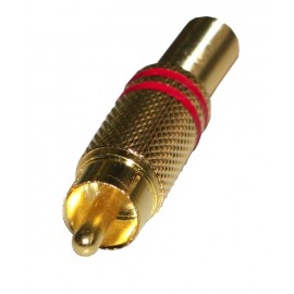 CONECTOR RCA METALICO Foto: 109R