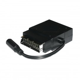 ADAPTADOR PERITEL CON SALIDA AUDIO Foto: AV280A