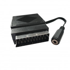 ADAPTADOR PERITEL CON SALIDA AUDIO Foto: AV280A-3