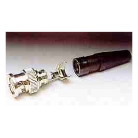 CONECTOR BNC MACHO CON BR Foto: 1405