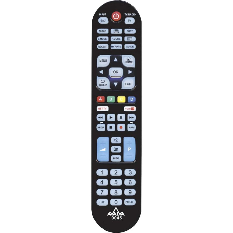 MANDO UNIVERSAL TV Foto: AV9045