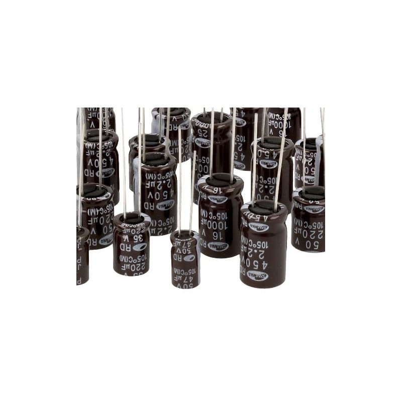 CONDENSADOR ELEC.1MF/160V Foto: COND