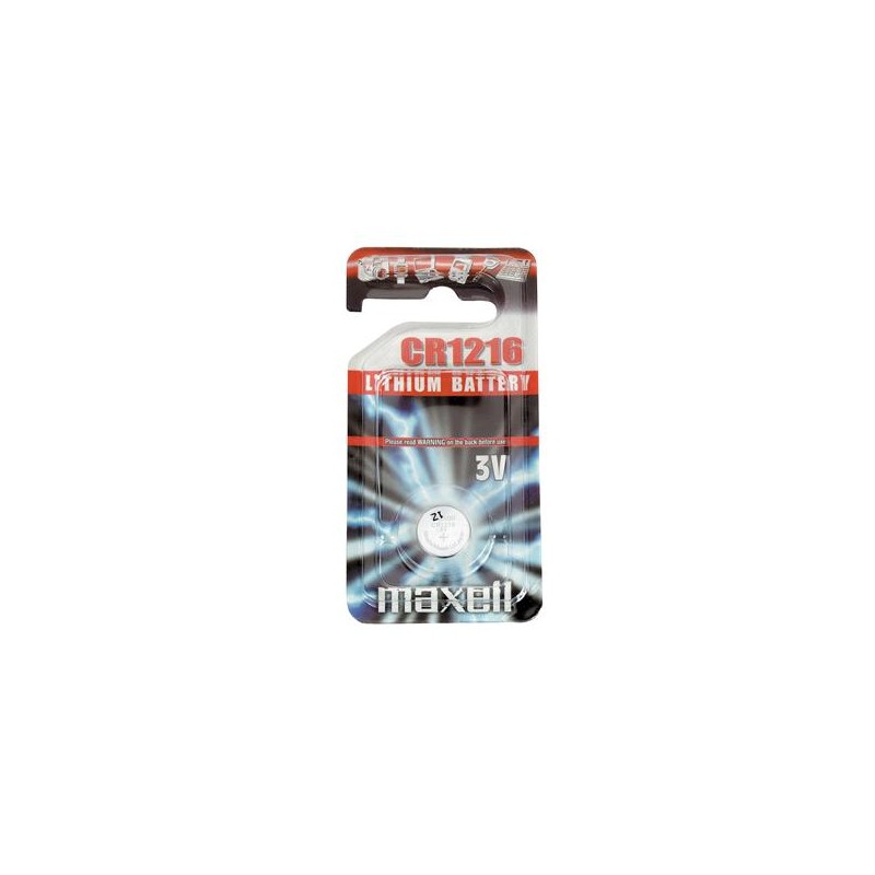 PILA LITIO CR1216 Foto: CR1216M