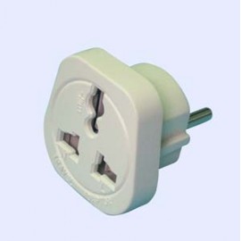 ADAPTADOR INGLES A EUROPE Foto: E-NC-UK