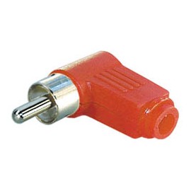 CONEXION RCA MACHO ACODADO Foto: E-SC1WR