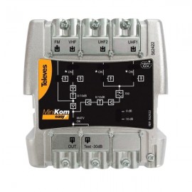 5624 CENTRAL AMPLIFICADORA Foto: TELEVES 5392