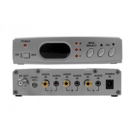 MODULADOR UHF 3 ENTRADAS Foto: MODULADOR 3 ENTRADAS