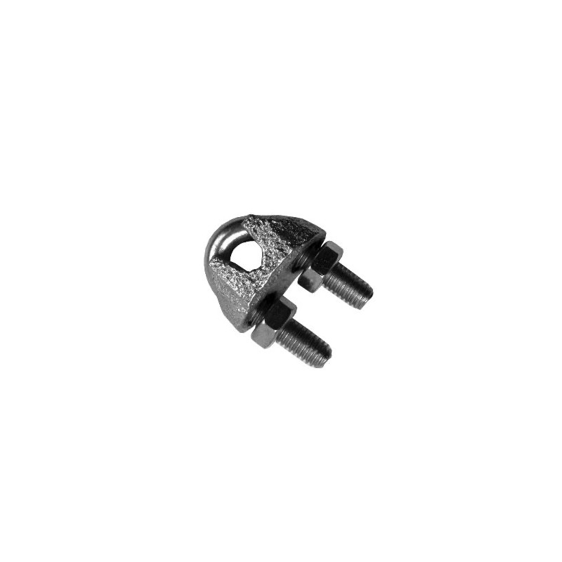 SUJETA CABLE ACERO Foto: SC-01