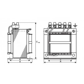48V TRANSFORMADOR Foto: TMM63-5