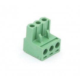 3 PIN REGLETA HEMBRA ACODADA Foto: RDB03