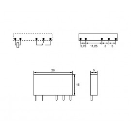 24VDC RELE Foto: RL262-2