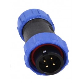 4 PIN CONECTOR MACHO Foto: SP1310-4-2