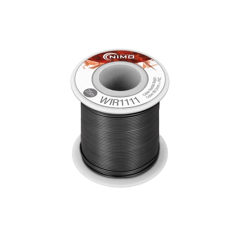 CABLE FLEXIBLE COBRE NEGRO Foto: WIR1111