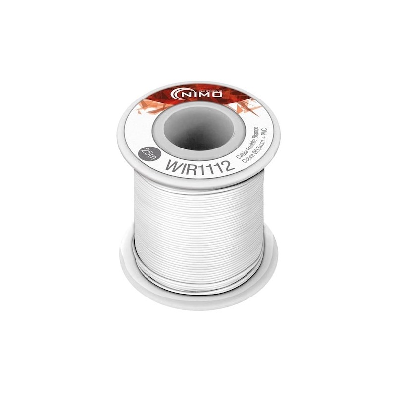 CABLE FLEXIBLE COBRE BLANCO Foto: WIR1112