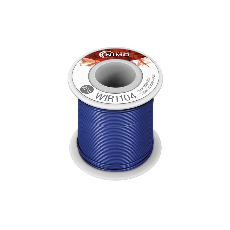 CABLE RIGIDO COBRE AZUL Foto: WIR1104