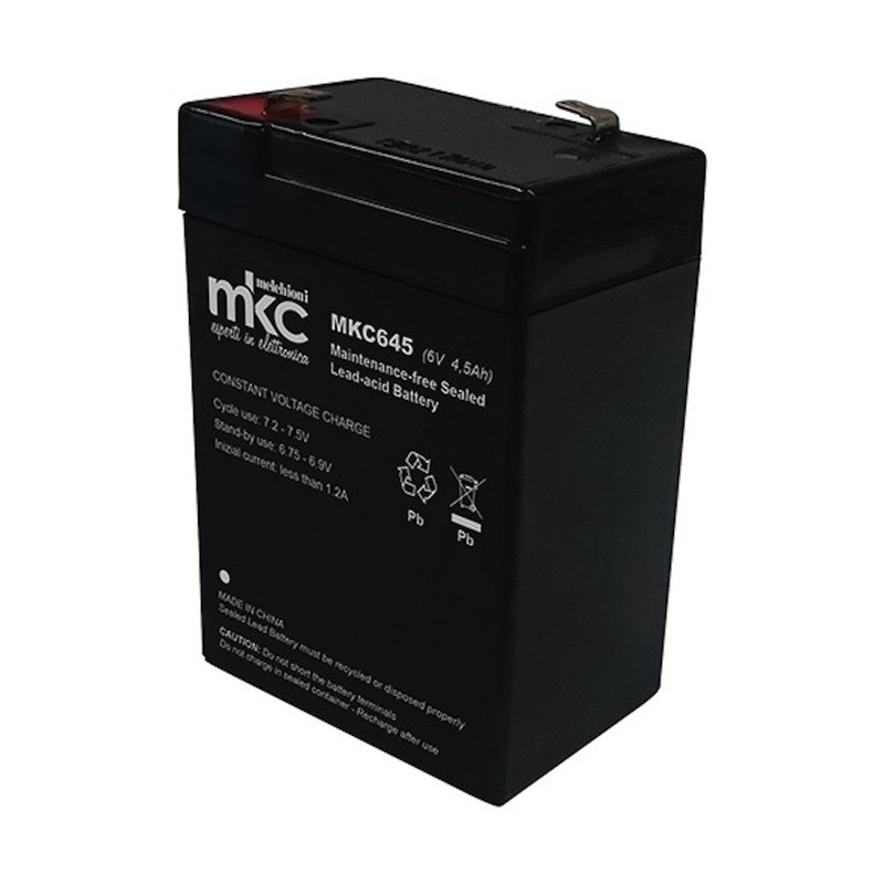 6V 4.5A BATERIA PLOMO Foto: 976-5