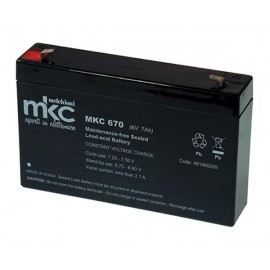 6V 7A BATERIA PLOMO Foto: 976-7