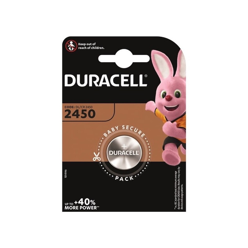 CR2450 PILA DE LITIO 3V Foto: CR2450D