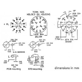 4 C. CONMUTADOR ROTATIVO Foto: F440A-3