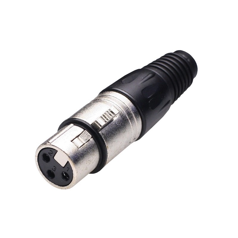 CONECTOR XLR HEMBRA 3 PIN Foto: 1518