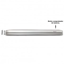 POWERBANK 10000mA PLATA Foto: PWB10000-4