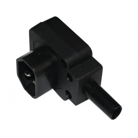 C14 CONECTOR MACHO AEREA ACODADA Foto: 417C