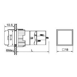 INTERRUPTOR DE PRESION Foto: LAS1F-2