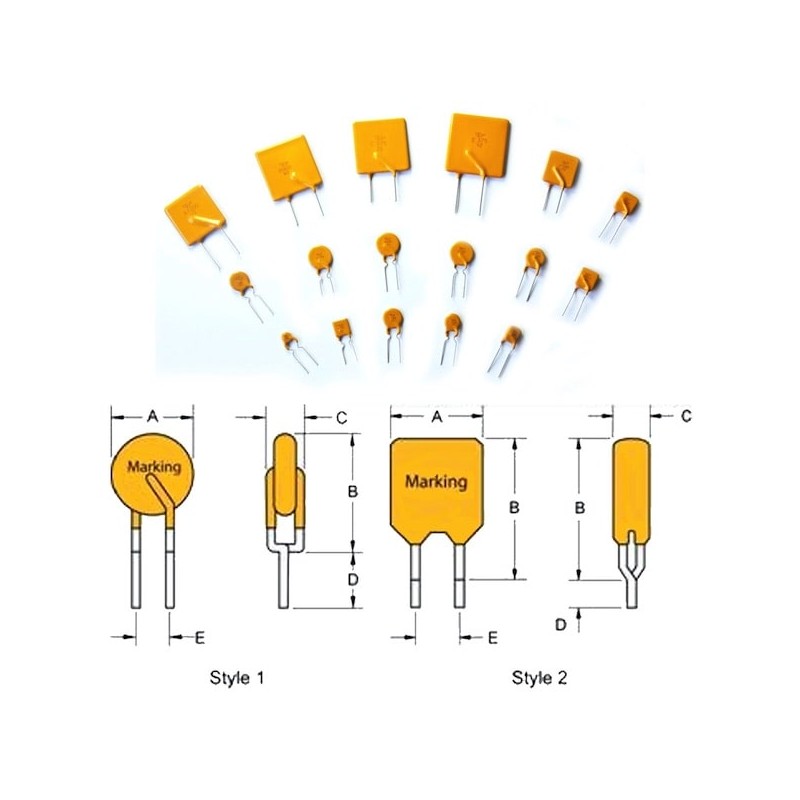 FUSIBLE REARMABLE PPTC Foto: LP60025